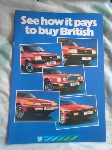 British leyland cars - british, range