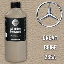 Leather Paint for MERCEDES  CREAM BEIGE 265A 250ml Dye Repairing Recolouring