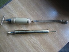 Tecalemit  T 26 Grease Gun & Nesthill Oil Pump. Vintage Bentley Good Condition.