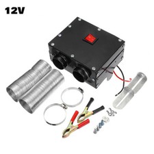 Car Heater Defroster 12V Electric Fan Quick Heater Windshield Air Heater Fan Kit