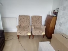 Lovely Pair Of Fireside Chairs
