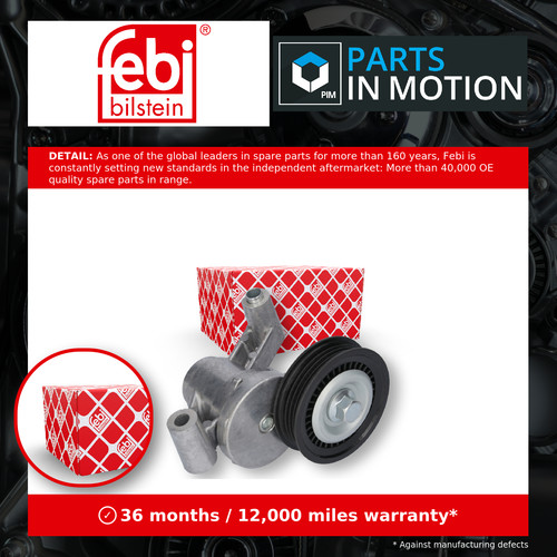 Aux belt tensioner fits ford - belt,