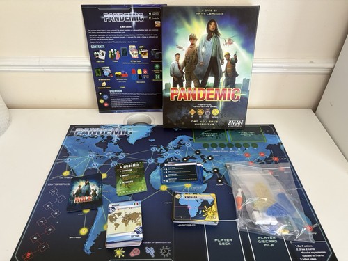 Pandemic board game - pandemic, z-man