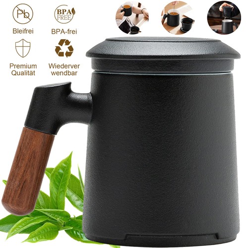 Ceramic tea infuser - infuser, mug