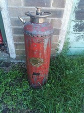 VINTAGE RED FIRE EXTINGUISHER