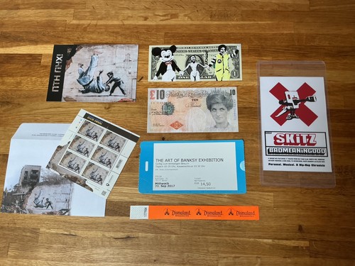 Banksy joblot art princess - joblot,