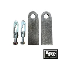 2 x Drop Lock Fastener M12 x