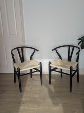 Set of 6 Dining Chairs –