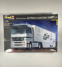 Revell 1:24 Mercedes Benz Actros & Racing Trailer 07572 Model Kit SEALED PARTS
