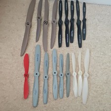 18 x RC Plane Propellers Model Aircraft Job Lot nylon mixed sizes