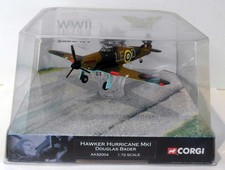 Corgi 1/72 AA32004 Hawker Hurricane MK1 Douglas Bader