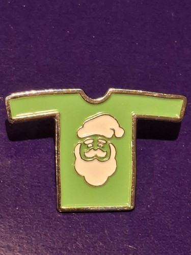 Green and white santa tshirt - green,