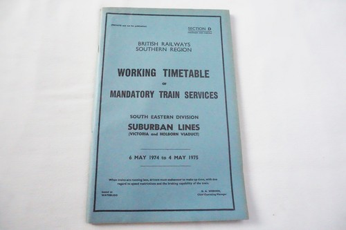 1974 southern region railway - southern,