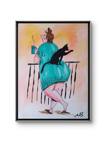 Original acrylic painting - acrylic,