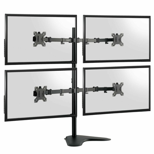 Quad four arm desk - mount, lcd