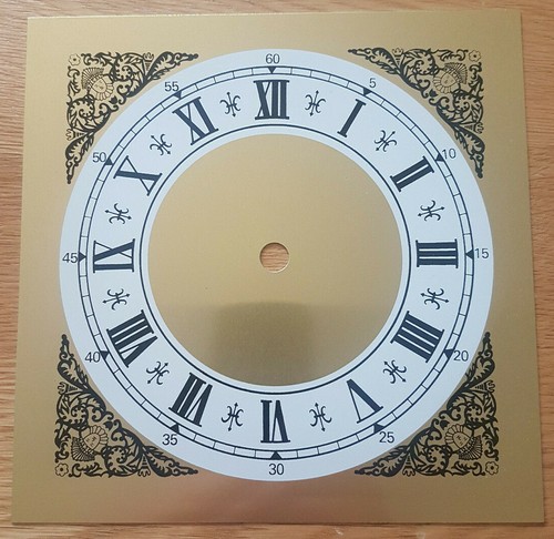 180mm square clock - square,