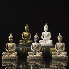 India buddha statue sandstone - buddha,