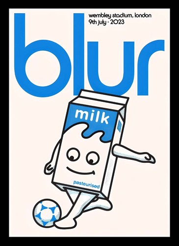 Blur wembley london - blur, a3