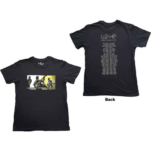 Unisex shirt e tour - u2,