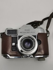 Kodak Retina Reflex  III SLR Film Camera Body + Leather Case