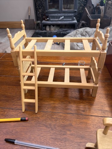 Vintage doll bunk bed dolls - vintage,