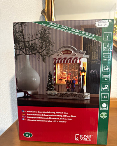 Konstsmide candy shop santa - konstsmide,