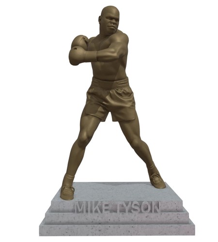 Mike tyson statue boxing - –,