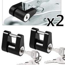 2X Trailer Hitch Coupler Lock