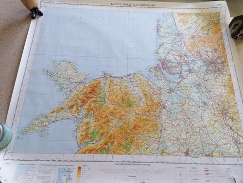 Ordnance survey wall chart - ordnance,