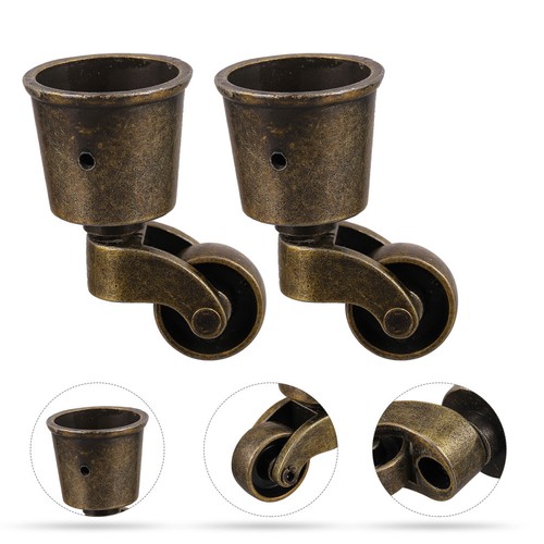 2pcs zinc alloy - zinc, furniture