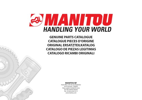 Manitou mlt629 st3b parts - mlt629,