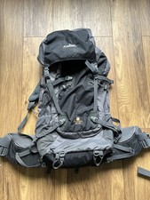 Vango Pumori 60 + 10 Rucksack Grey And Black Back Pack For Outdoors And Travel