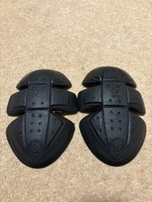 TSG Knee Armour Insert (Pair) Motorcycle Motorbike Black one size Brand New  