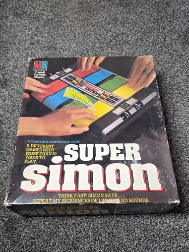 Vintage 1980 super simon game - 1980,