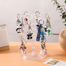 Rotating Rack Jewelry Keyring