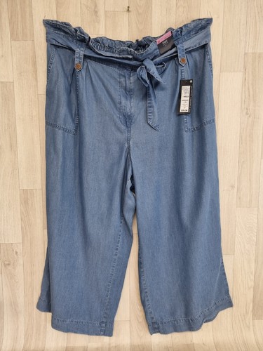 Ladies new wide cropped - m&s,