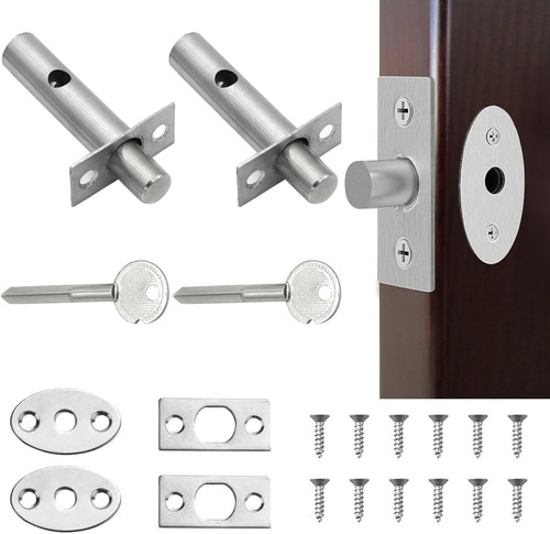 Door lock star key - lock, 2