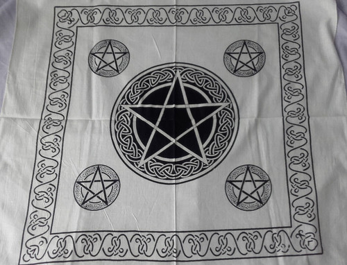 Altar cloth pentagram 26 - pentagram,