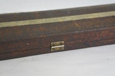 Large Vintage 18" Steel Beam Compasss Set Machinist Trammel Points Case