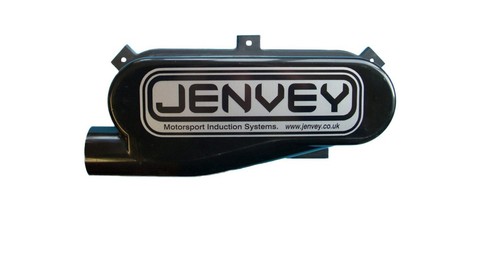 Jenvey fibreglass airbox 75mm - jenvey,
