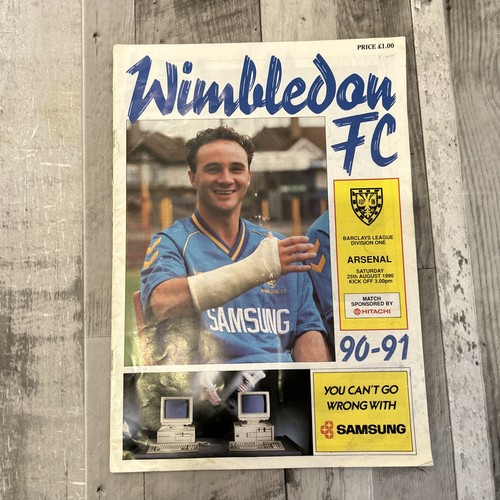 Wimbledon arsenal 25th - vs,