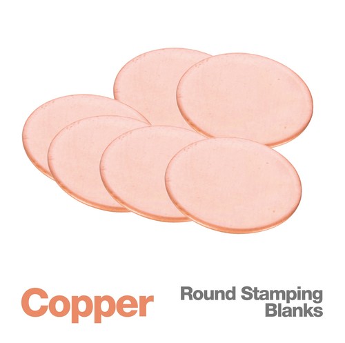 Round copper metal - round,