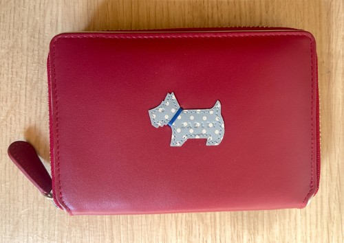 Radley red leather - leather, around