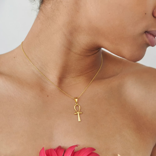 18k gold plated egyptian - gold,