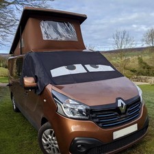 Vivaro Trafic NV300 2015+  Window Screen Cover Camper Black Out Blind Wrap Eyes