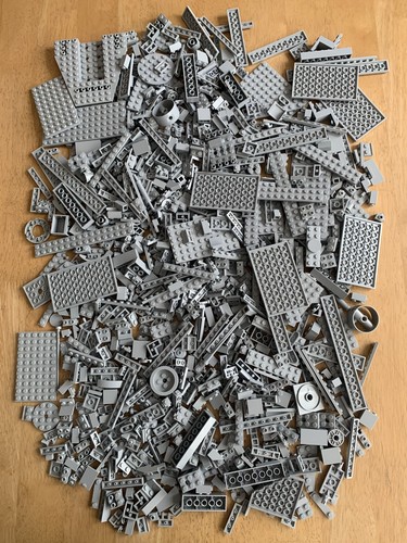 Lego light bluish grey - bluish, 1kg