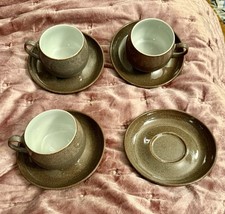 Denby Greystone Cups & Saucers
