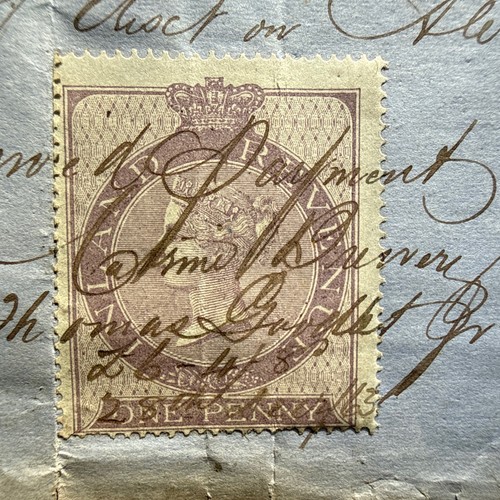 One penny inland - qv:, revenue