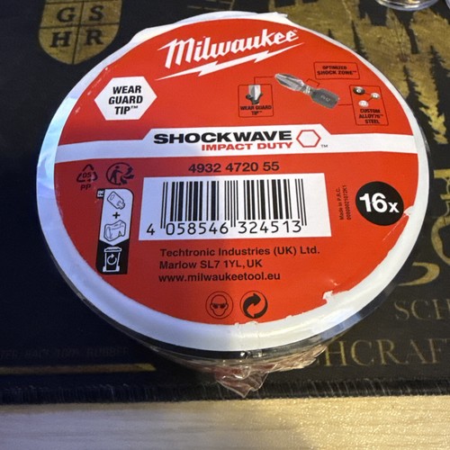 Milwaukee shockwave piece - milwaukee, 16-piece