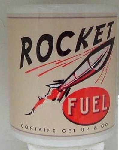 Rocket fuel contains get - rocket, up
